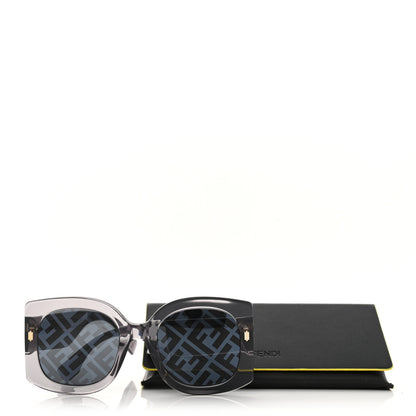 Fendi Acetate FF Sunglasses FF 0436/G/S Grey 8 of 8