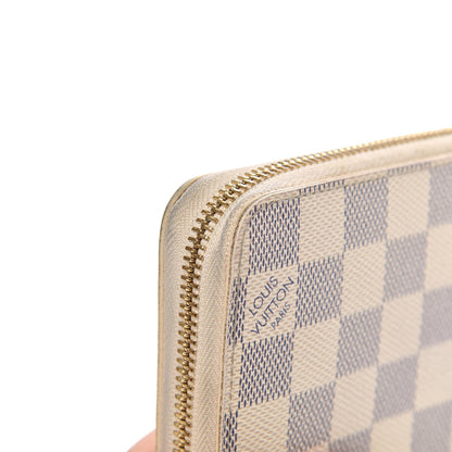 Louis Vuitton Damier Azur Zippy Wallet 10 of 13