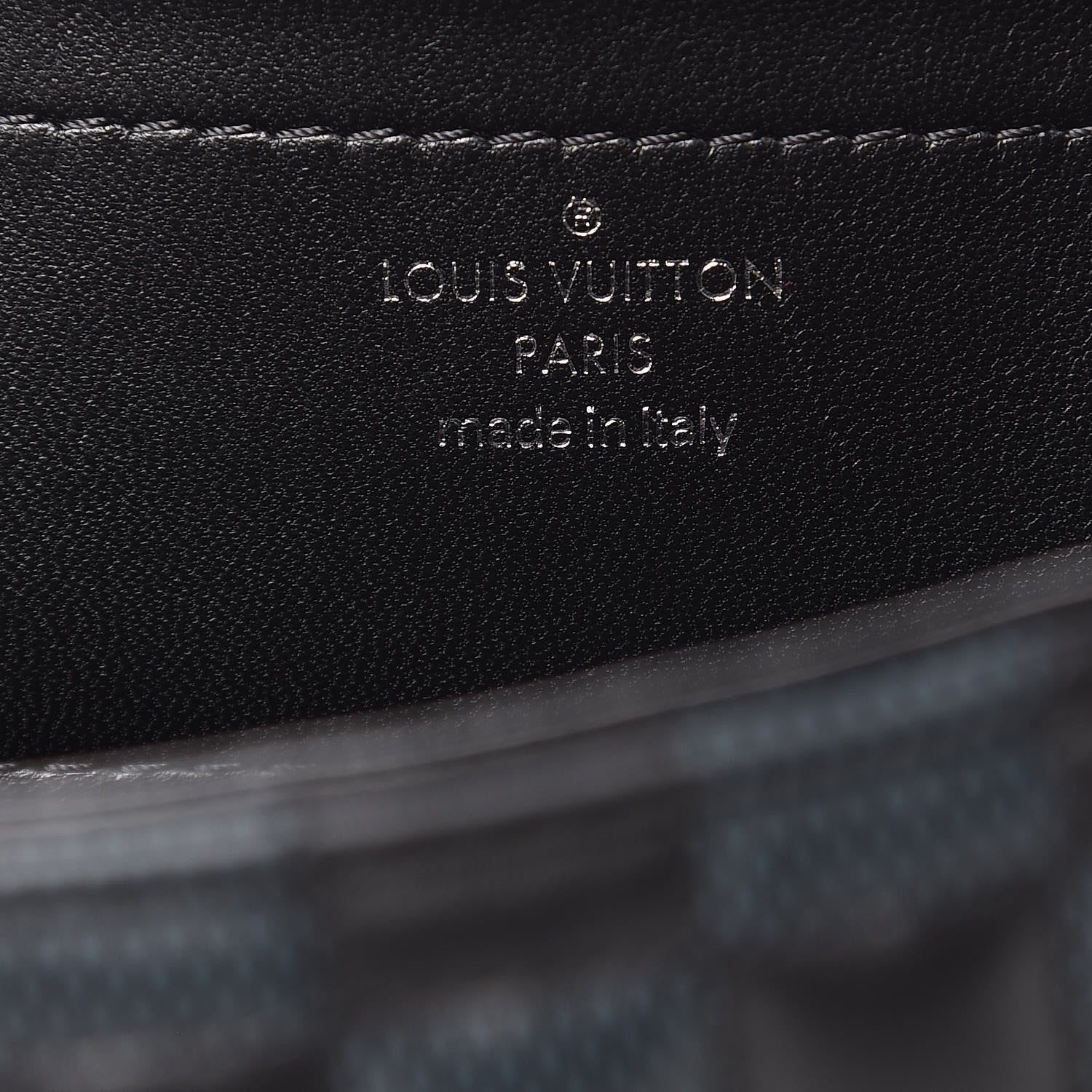 Louis Vuitton Calfskin Quilted Damier Twist MM Black Anthracite 6 of 10