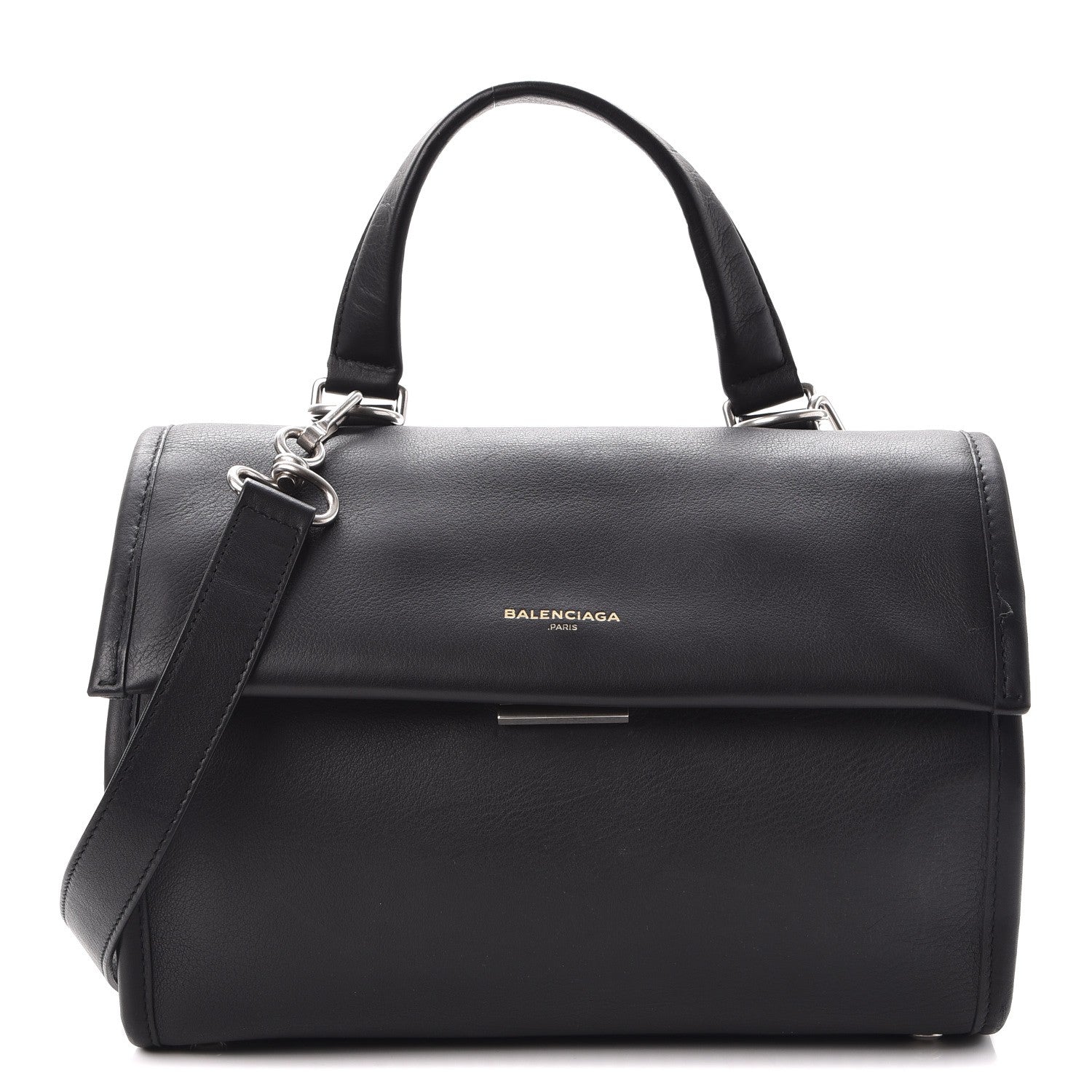 Balenciaga Veau Soyeux Small Tool Satchel Black 1 of 13