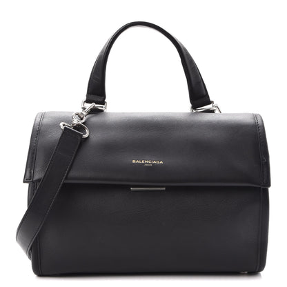Balenciaga Veau Soyeux Small Tool Satchel Black 1 of 13