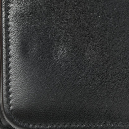 Chanel Lambskin Quilted Studded Wallet On Chain WOC Black 10 of 11