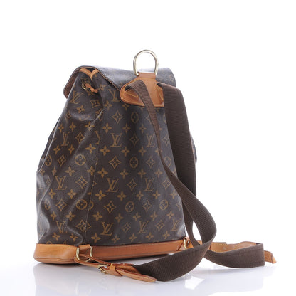 Louis Vuitton Monogram Montsouris GM Backpack 3 of 10