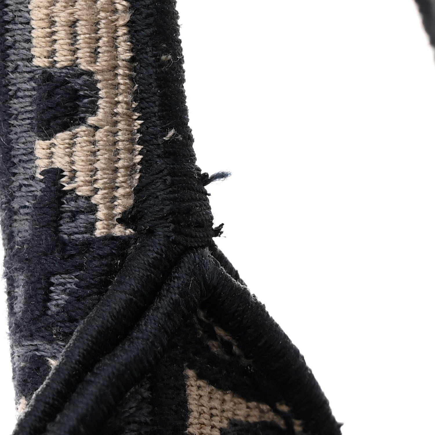 Christian Dior Oblique Large Book Tote Blue Multicolor 12 of 12