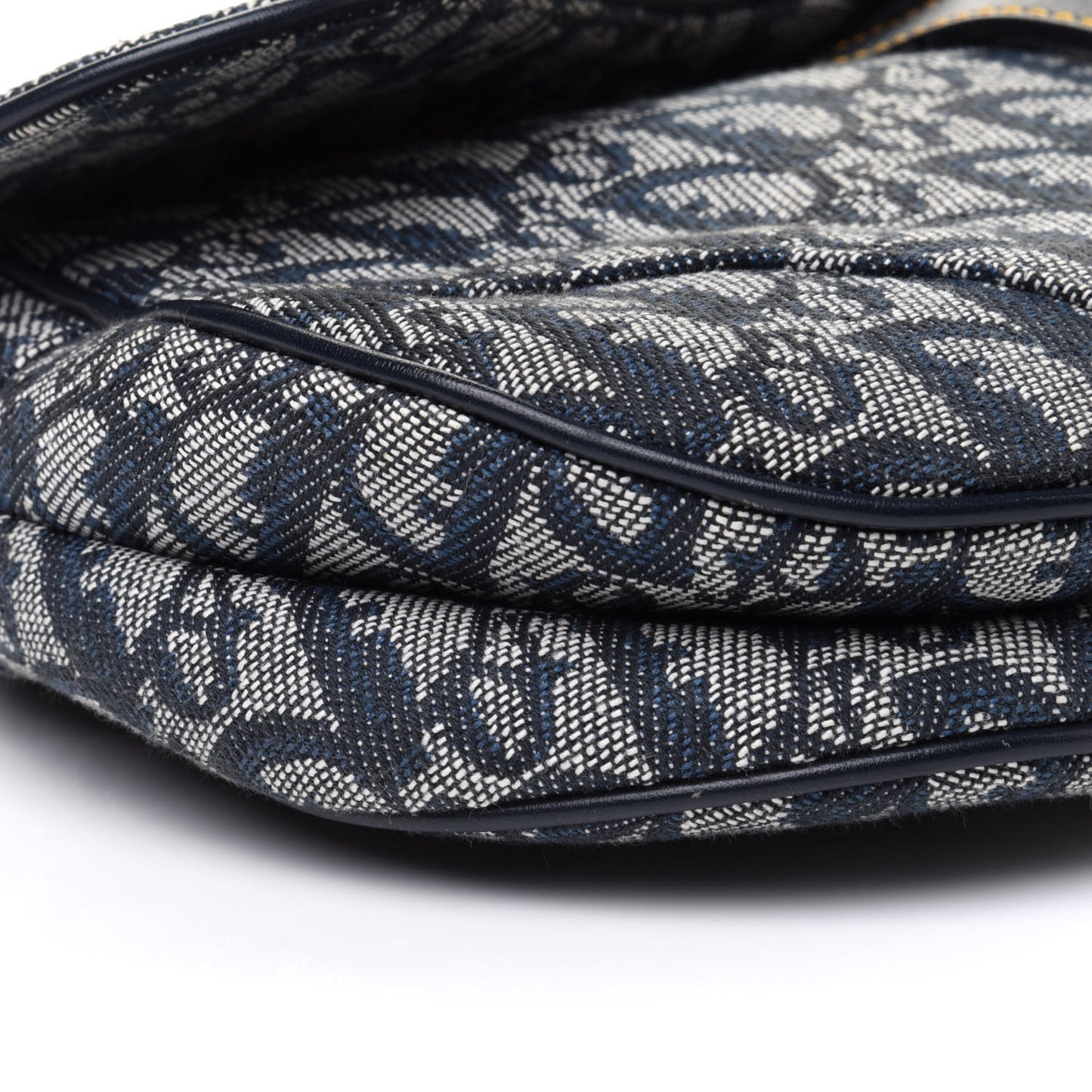 Monogram Saddle Bag Blue
