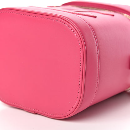 Chanel Lambskin Timeless Vanity Cosmetic Case Pink 10 of 10