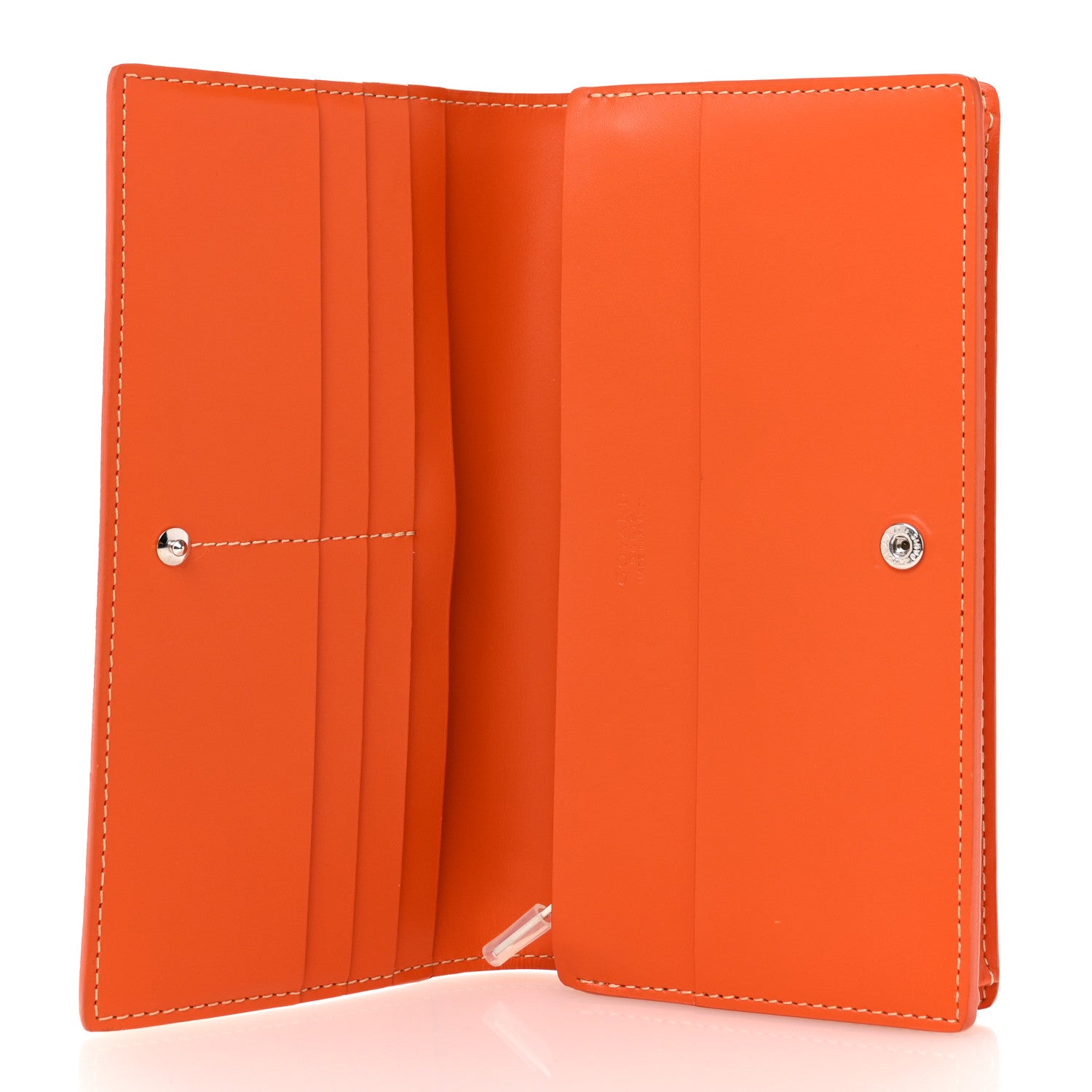 Goyard Goyardine Richelieu Wallet Orange 5 of 7