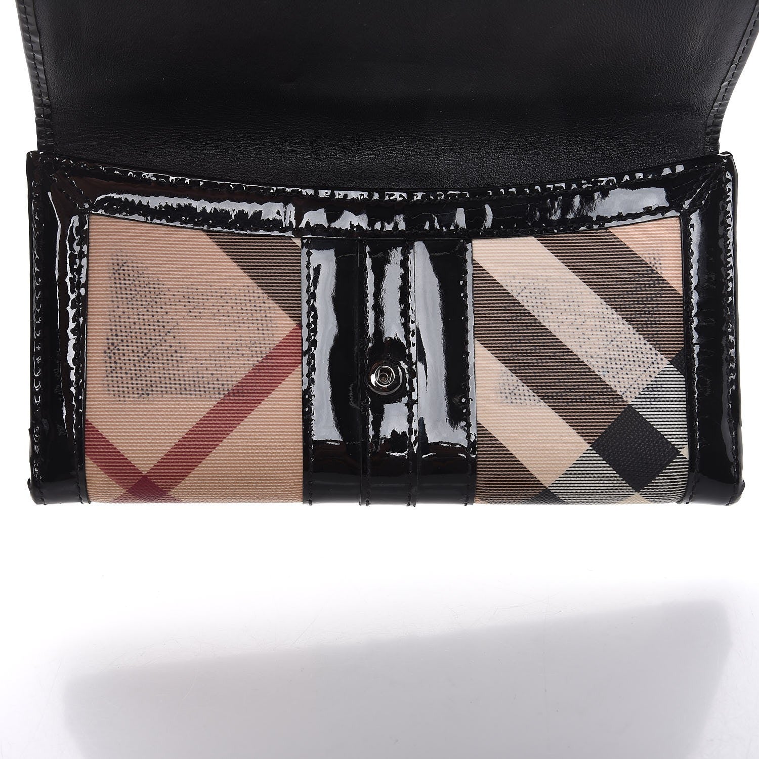 Burberry Nova Check Penrose Continental Wallet Black 7 of 11