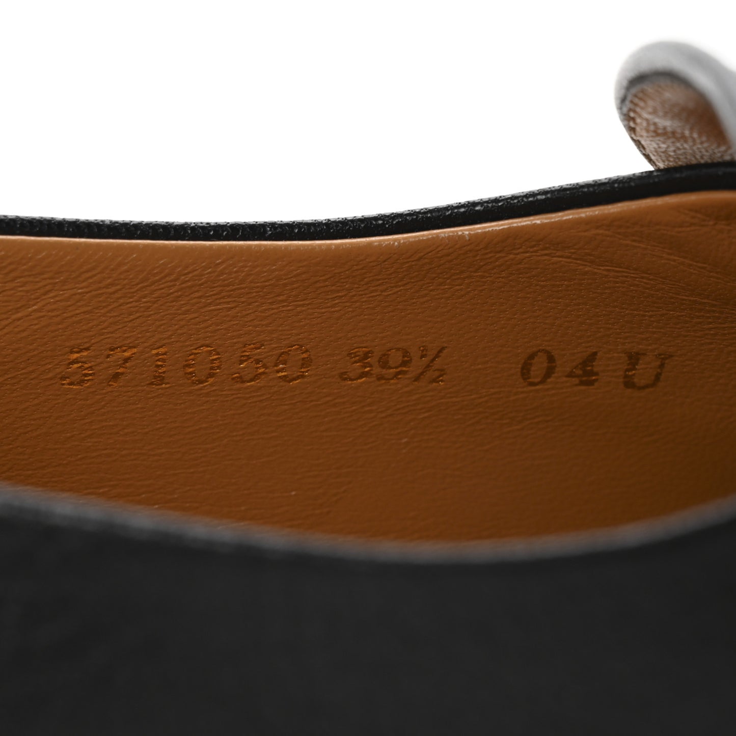 Goatskin Womens Horsebit Mid-Heel Loafers 39.5 Black