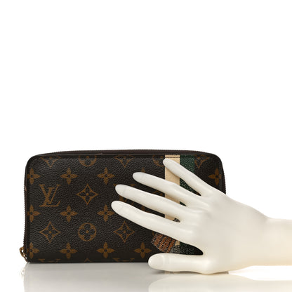 Louis Vuitton Monogram Groom Zippy Organizer Wallet Green 2 of 20