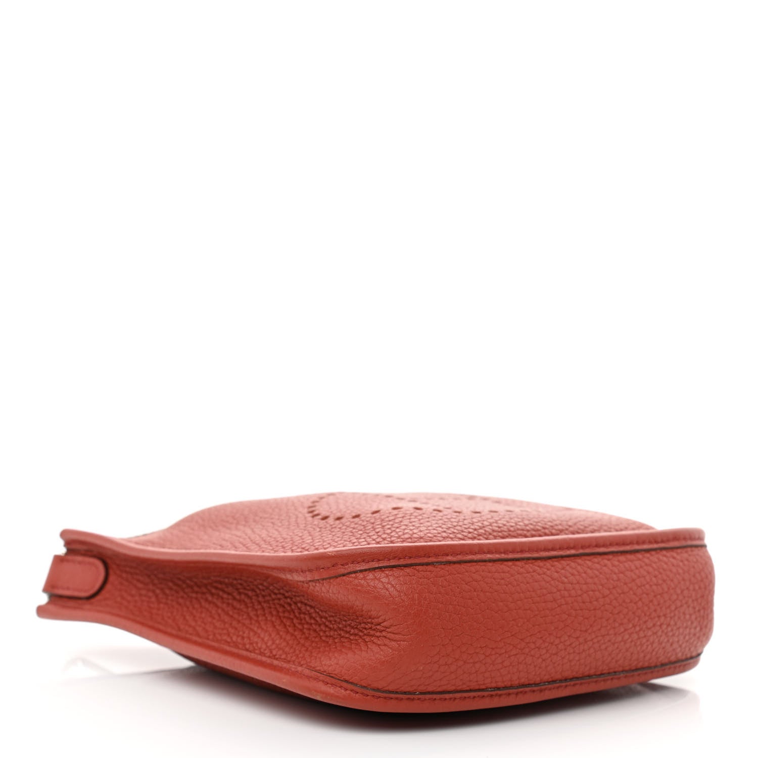 Hermes Taurillon Clemence Evelyne TPM Brique Rouge Pivoine 3 of 9