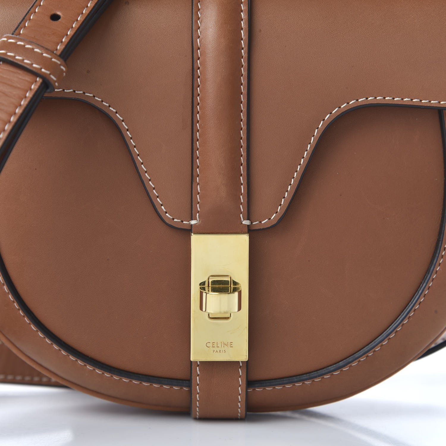 Celine Natural Calfskin Besace Small 16 Tan 9 of 9