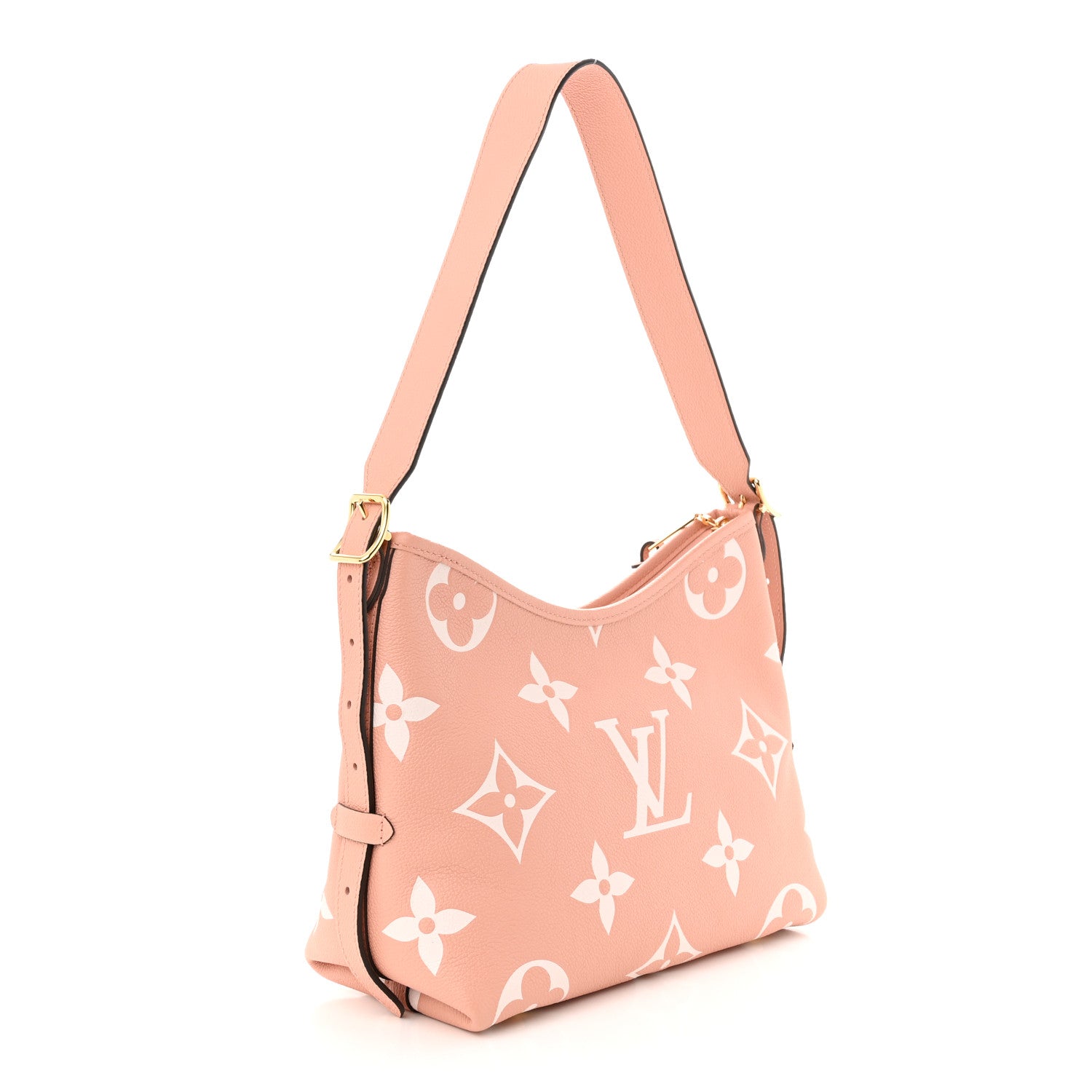Louis Vuitton Empreinte Monogram Giant CarryAll PM Trianon Pink Cream 2 of 9