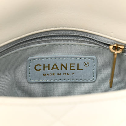 Chanel Lambskin Quilted Mini My Perfect Flap White 6 of 11