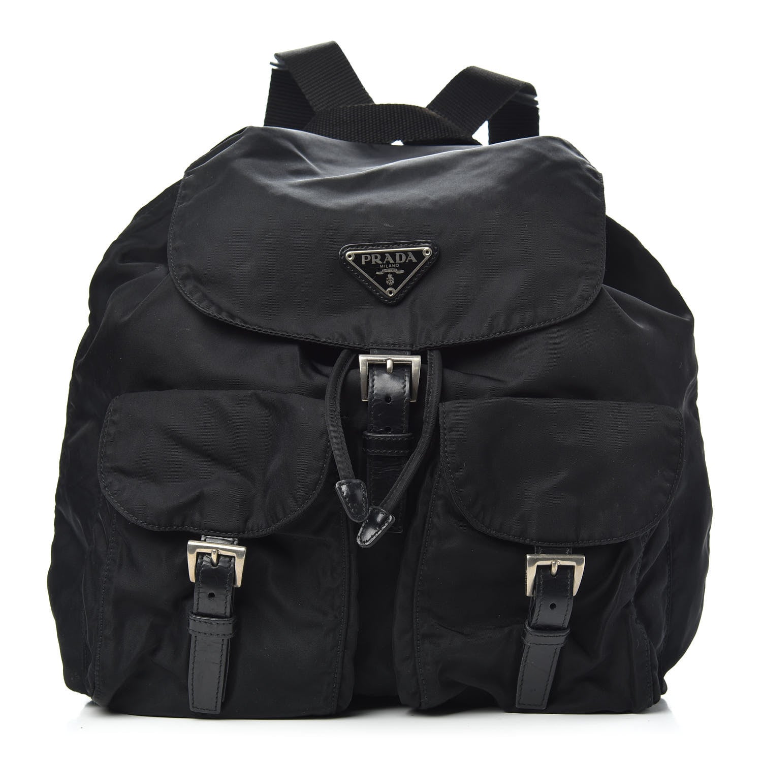 Prada Nylon Vela Large Backpack Black 1 of 7