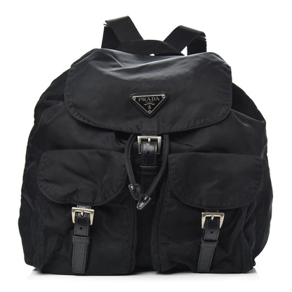 Prada Nylon Vela Large Backpack Black 1 of 7