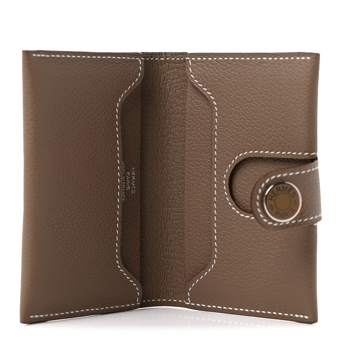 Hermes Evercolor RMS Card Holder Etoupe 5 of 7