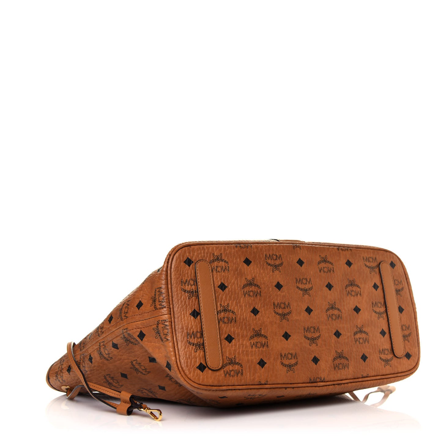 Visetos Medium Liz Reversible Shopper Tote Cognac