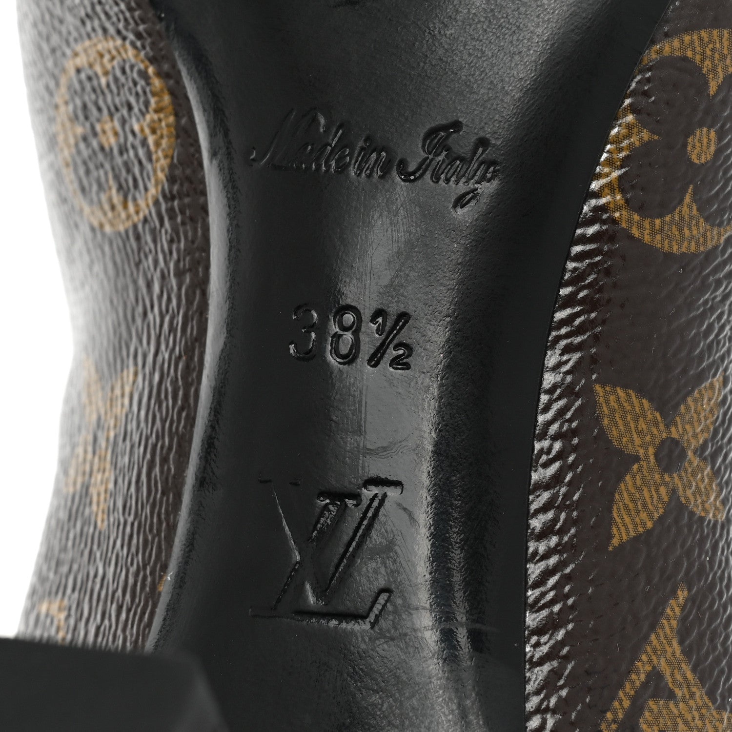 Louis Vuitton Monogram Revival Ankle Boots 38.5 Black 6 of 9