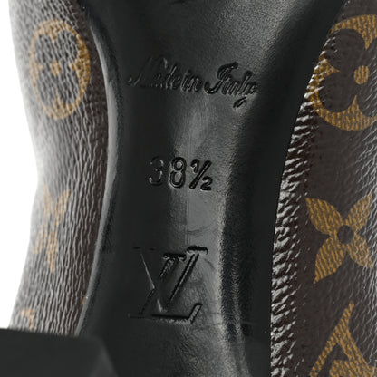 Louis Vuitton Monogram Revival Ankle Boots 38.5 Black 6 of 9