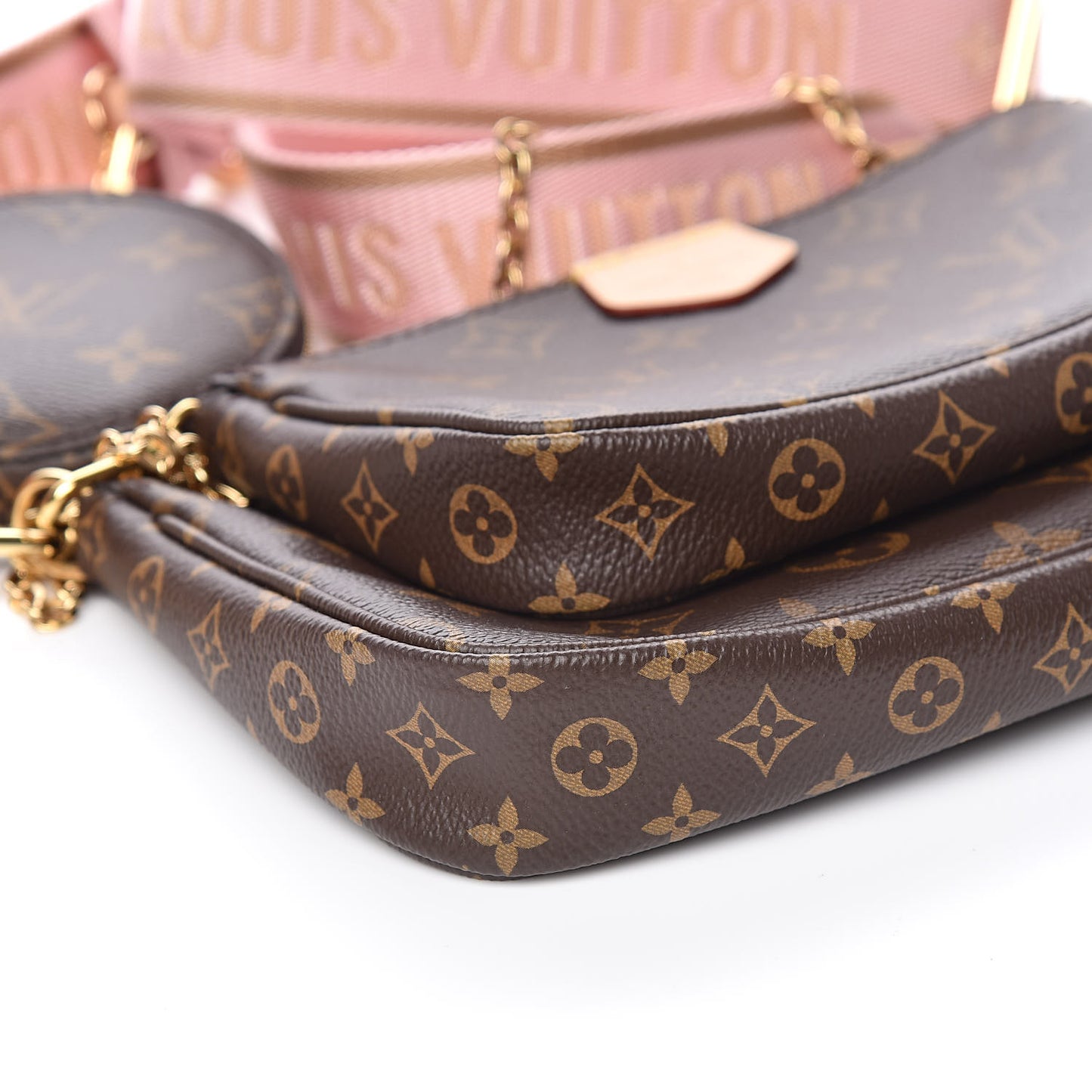 Monogram Multi Pochette Accessories Rose Clair