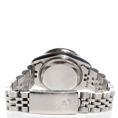 Rolex Stainless Steel Diamond Mother of Pearl 26mm Oyster Perpetual DateJust Watch 5 of 11