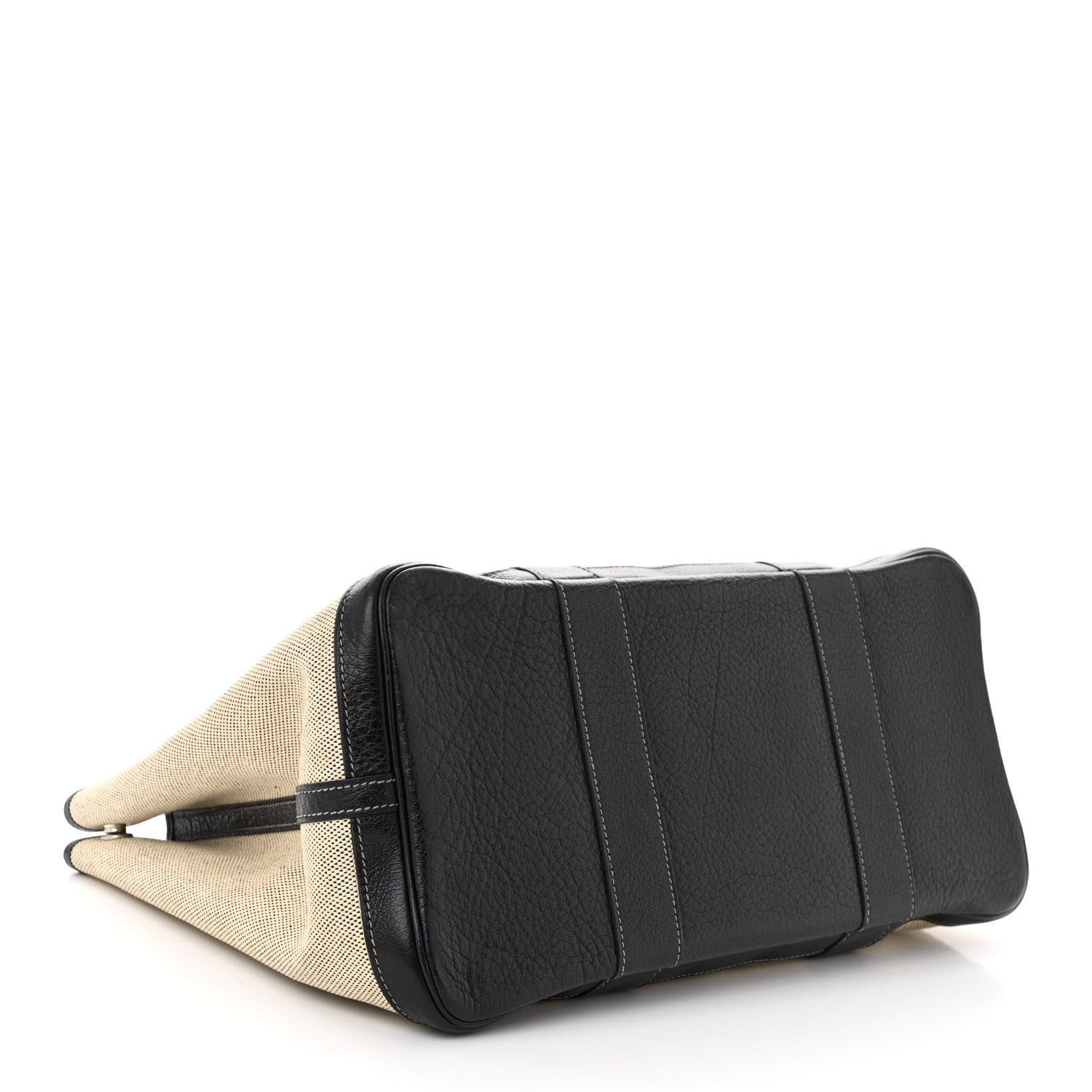 Hermes Toile Negonda Garden Party 36 MM Tote Black Ecru 4 of 10