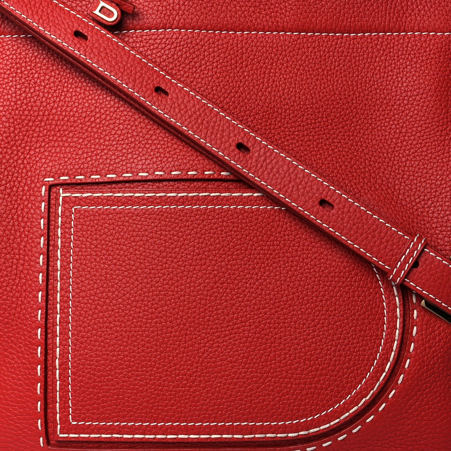 Taurillon Le Pin Tote Scarlet Red