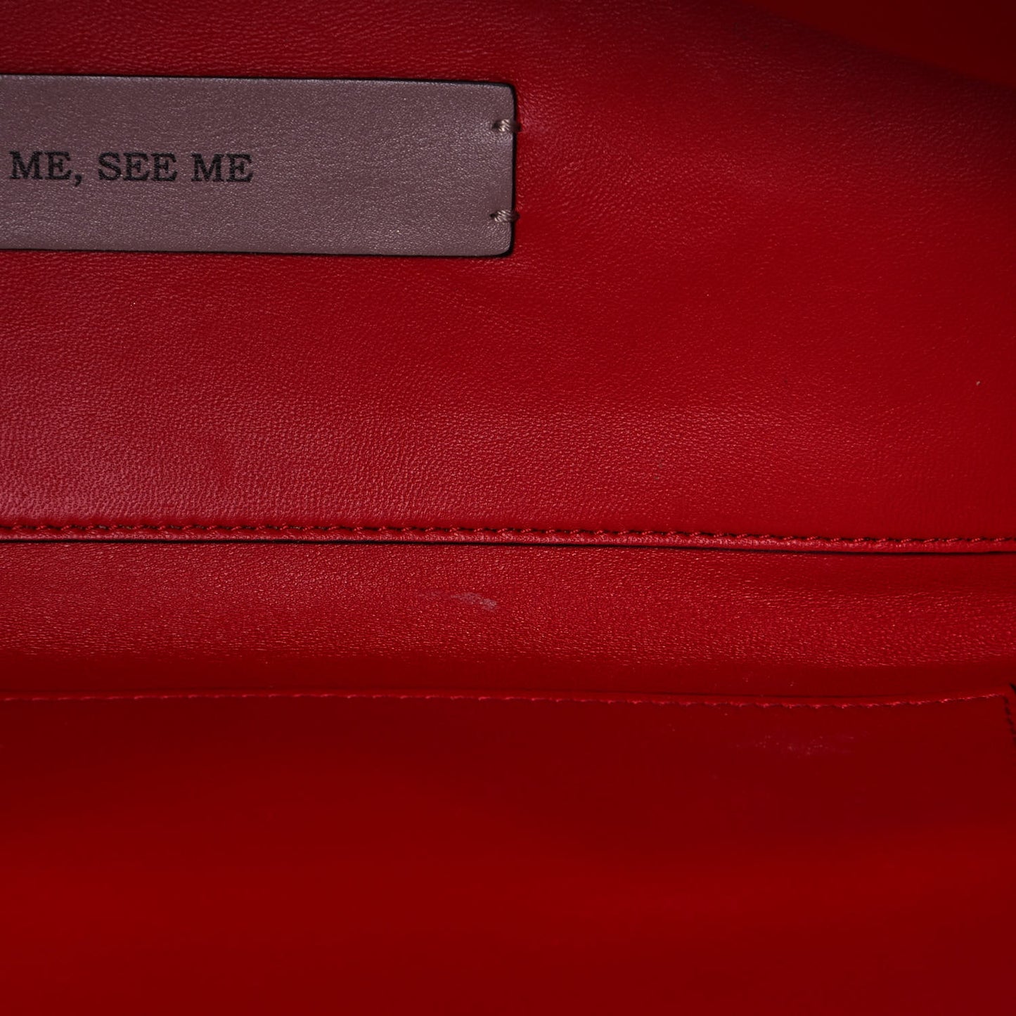 X UNDERCOVER Calfskin Print Rockstud Shoulder Tote Poudre