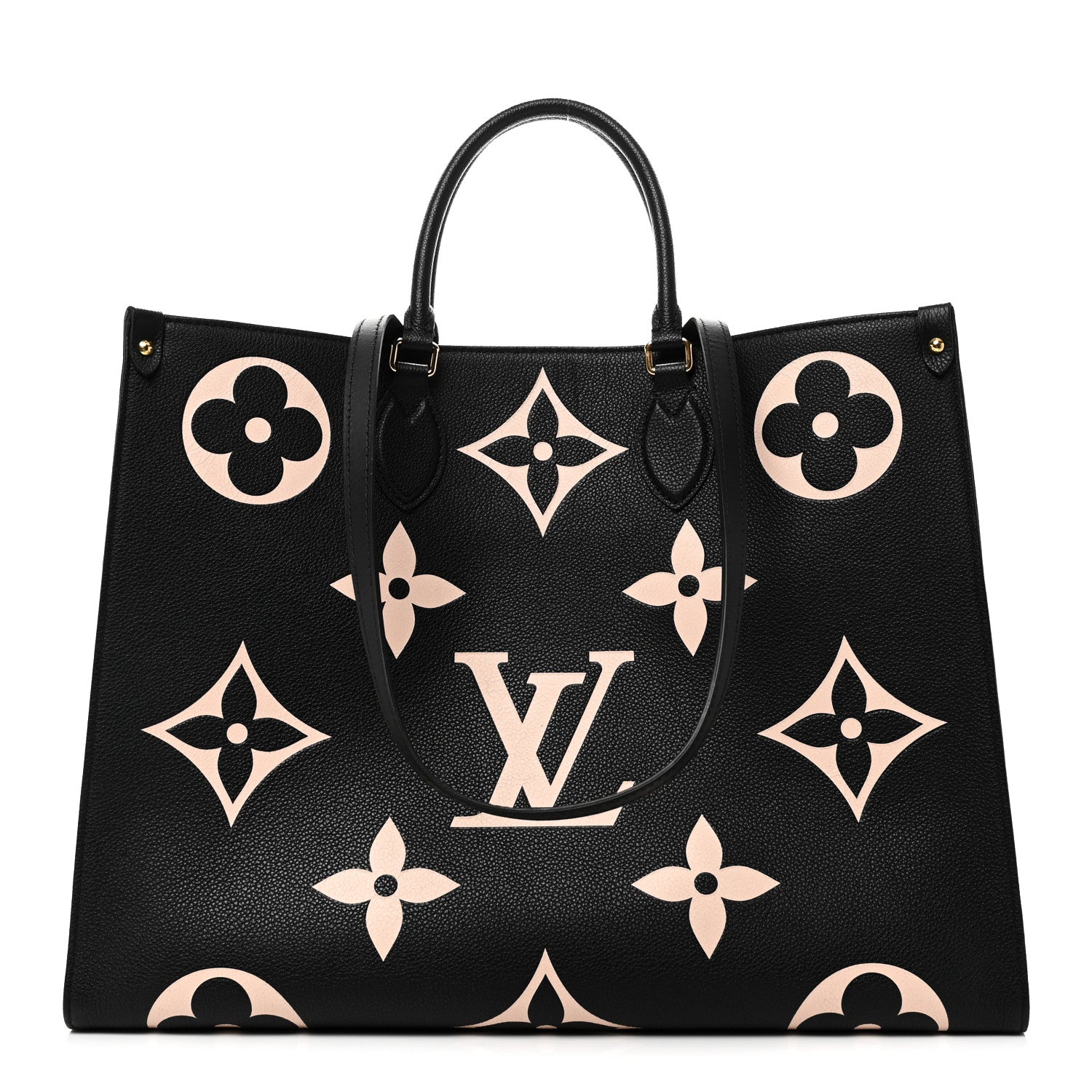 Louis Vuitton Empreinte Monogram Giant Onthego GM Black Beige 1 of 9