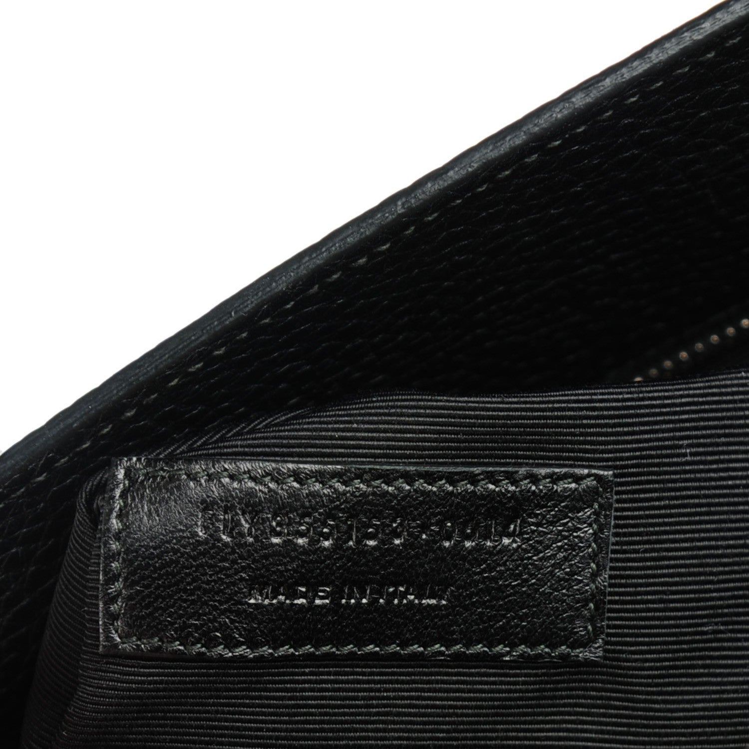 Saint Laurent Grained Calfskin Small Sac De Jour Black 7 of 7