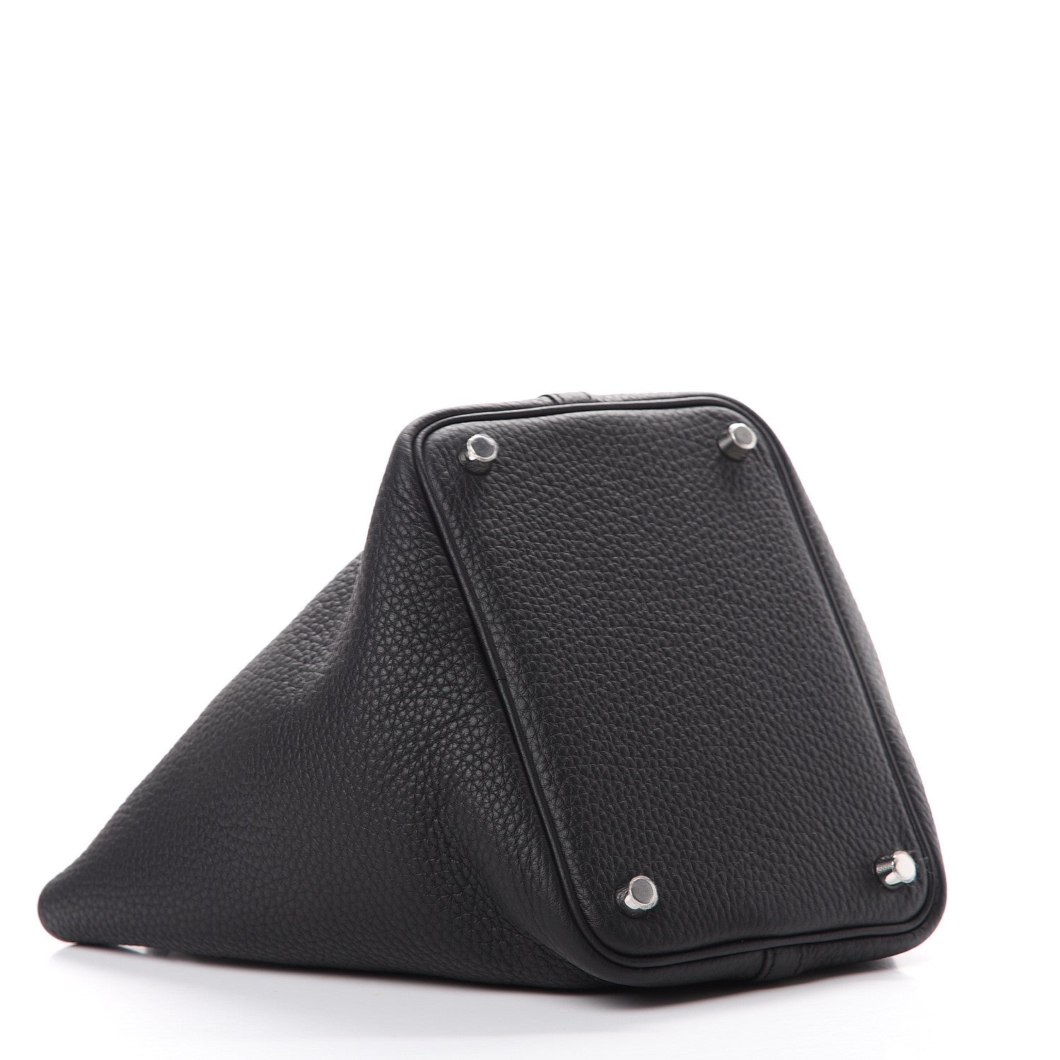 Hermes Taurillon Clemence Picotin Lock 18 PM Black 3 of 10