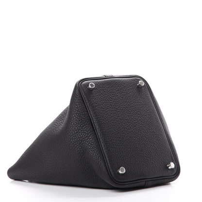 Hermes Taurillon Clemence Picotin Lock 18 PM Black 3 of 10