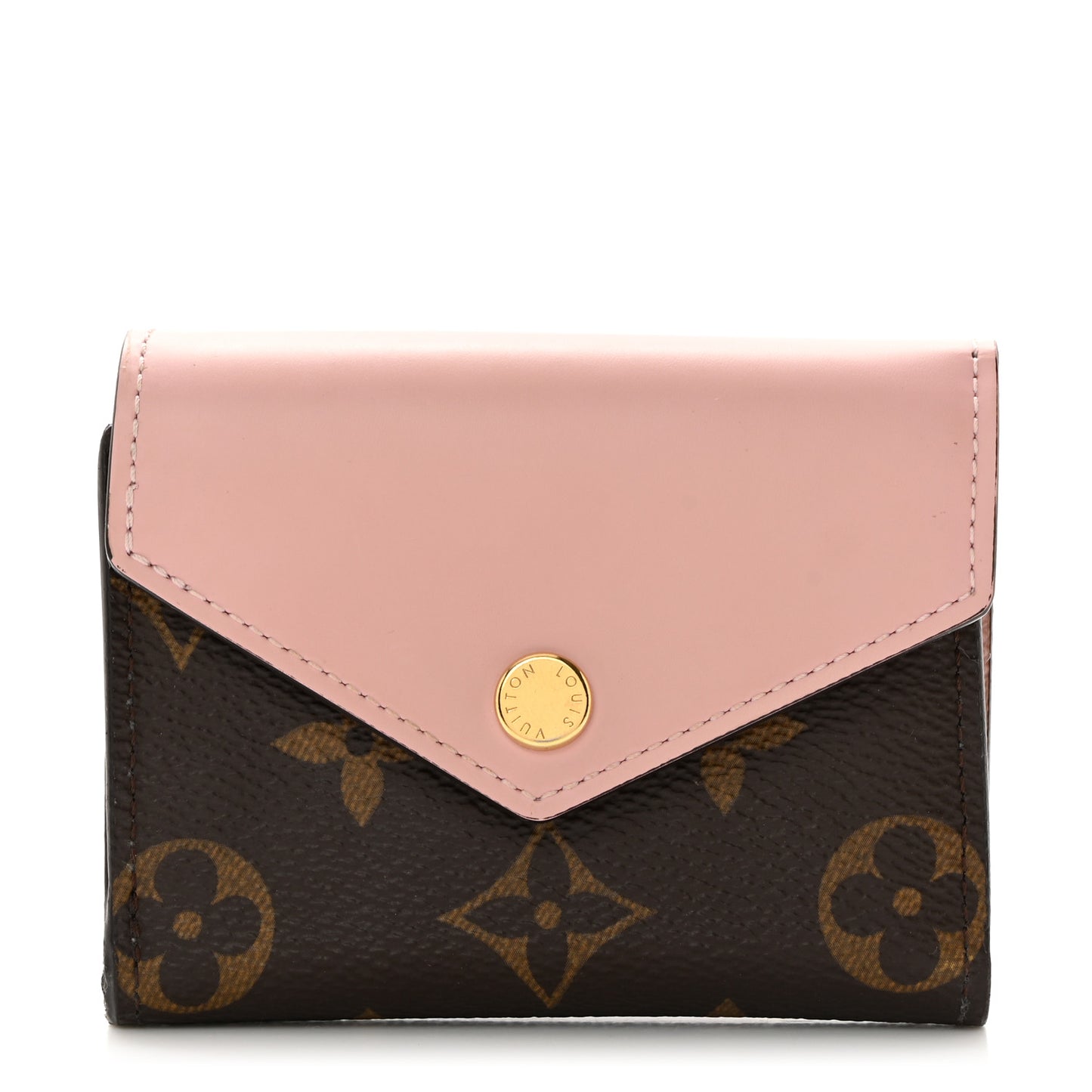 Monogram Zoe Wallet Rose Ballerine
