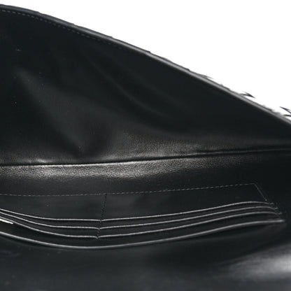 Bottega Veneta Nappa Intrecciato Long Andiamo Top Handle Clutch Black 5 of 7