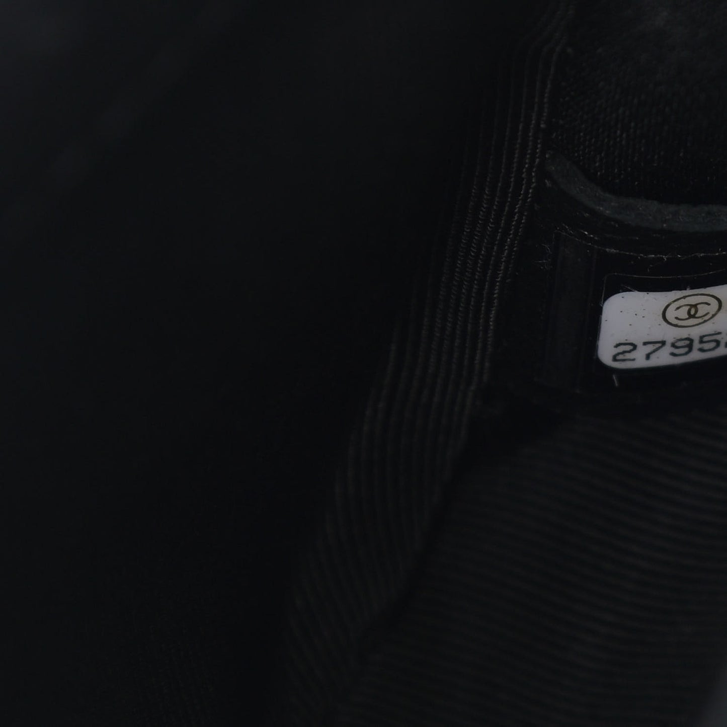Calfskin Quilted Flap Waist Bag Black