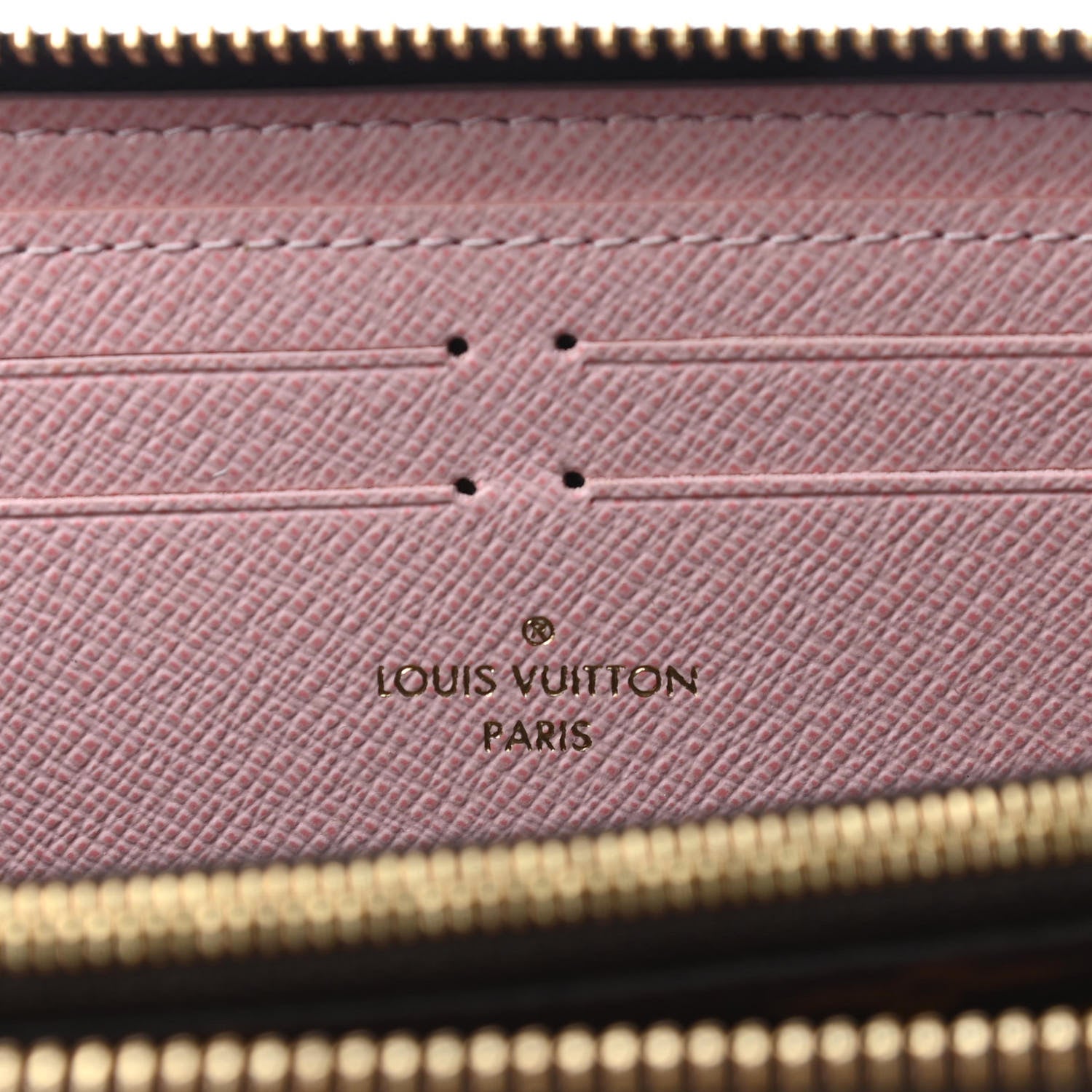 Louis Vuitton Monogram Clemence Wallet Rose Ballerine 6 of 9