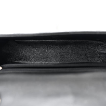 Chanel Lambskin Quilted Mini Rectangular Flap Black 5 of 10