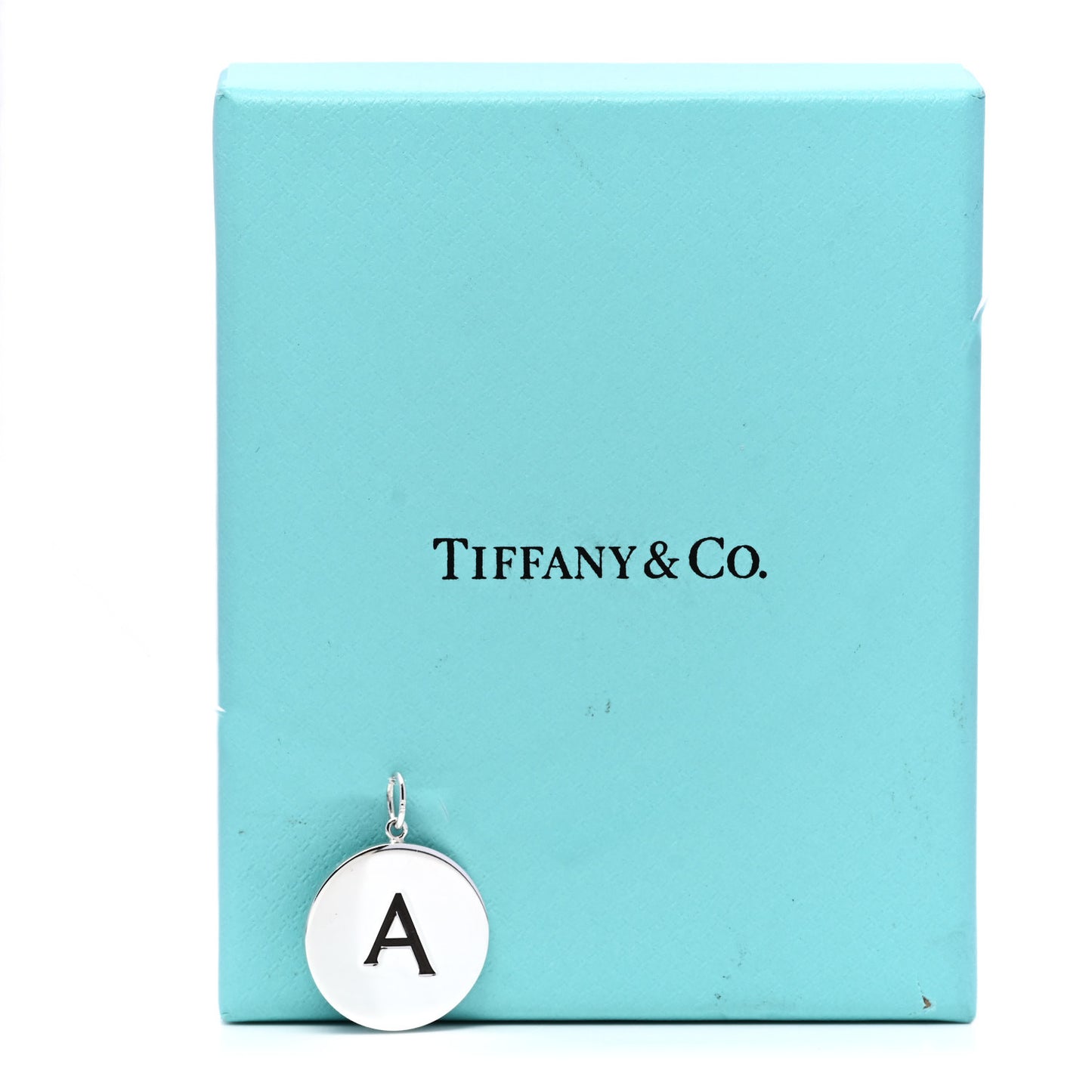 Sterling Silver Block Letter A Charm