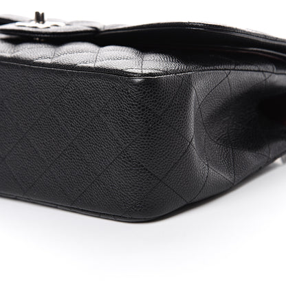 Chanel Caviar Quilted Jumbo Double Flap Black 9 of 9