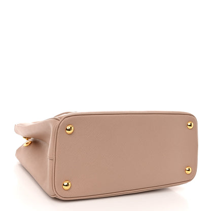 Prada Saffiano Lux Small Galleria Double Zip Tote Cipria 4 of 9