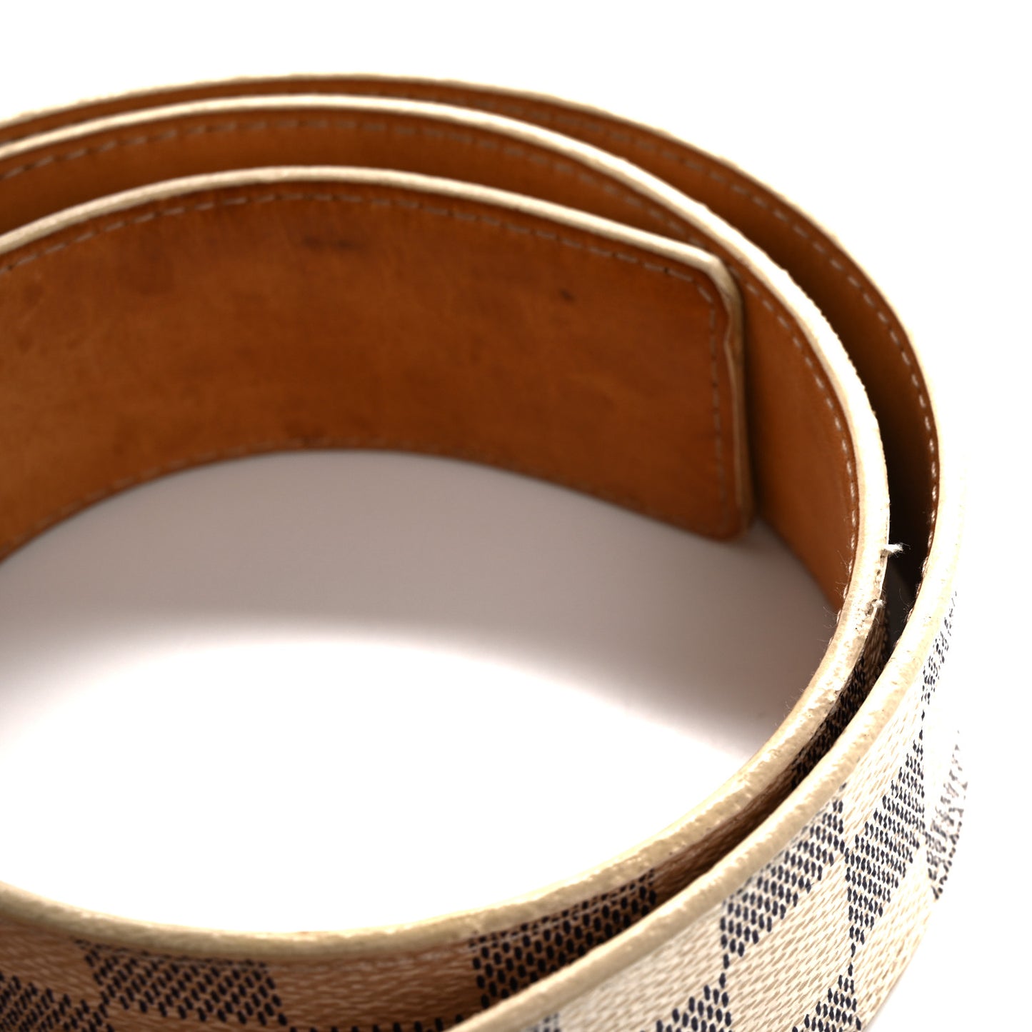 Damier Azur LV Initiales Belt 90 36