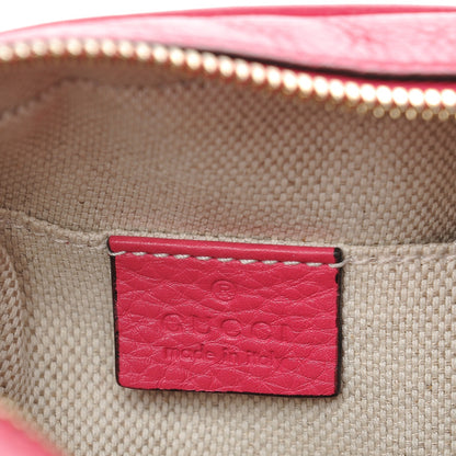 Gucci Pebbled Calfskin Small Soho Disco Bag Pink 6 of 7
