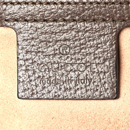Gucci GG Supreme Monogram Web Small Ophidia Top Handle Shoulder Bag Brown 6 of 11