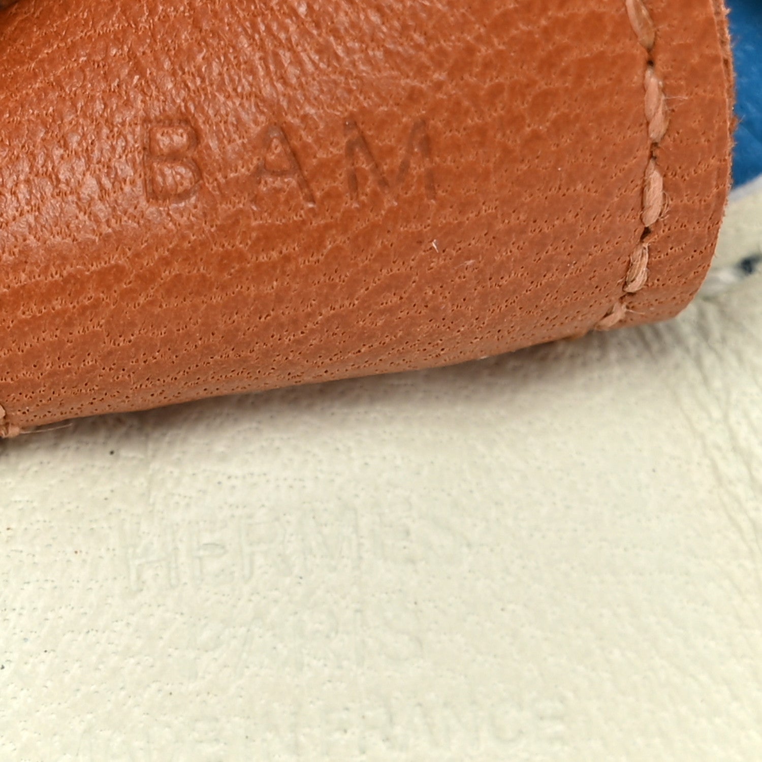 Hermes Milo Lambskin Grigri Rodeo Horse Bag Charm PM Vert Fizz Bleu Zanzibar Gold 3 of 4