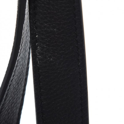 Celine Baby Grained Calfskin Medium Tri-Fold Bag Black 9 of 11