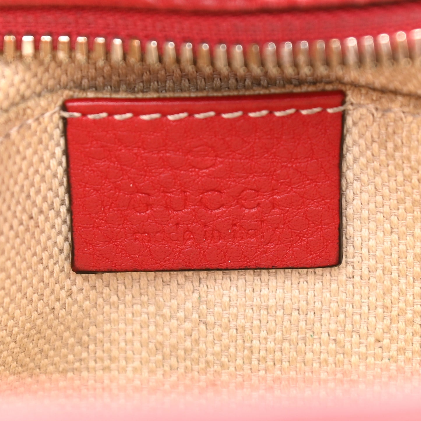 Pebbled Calfskin Small Soho Disco Bag Tabasco Red