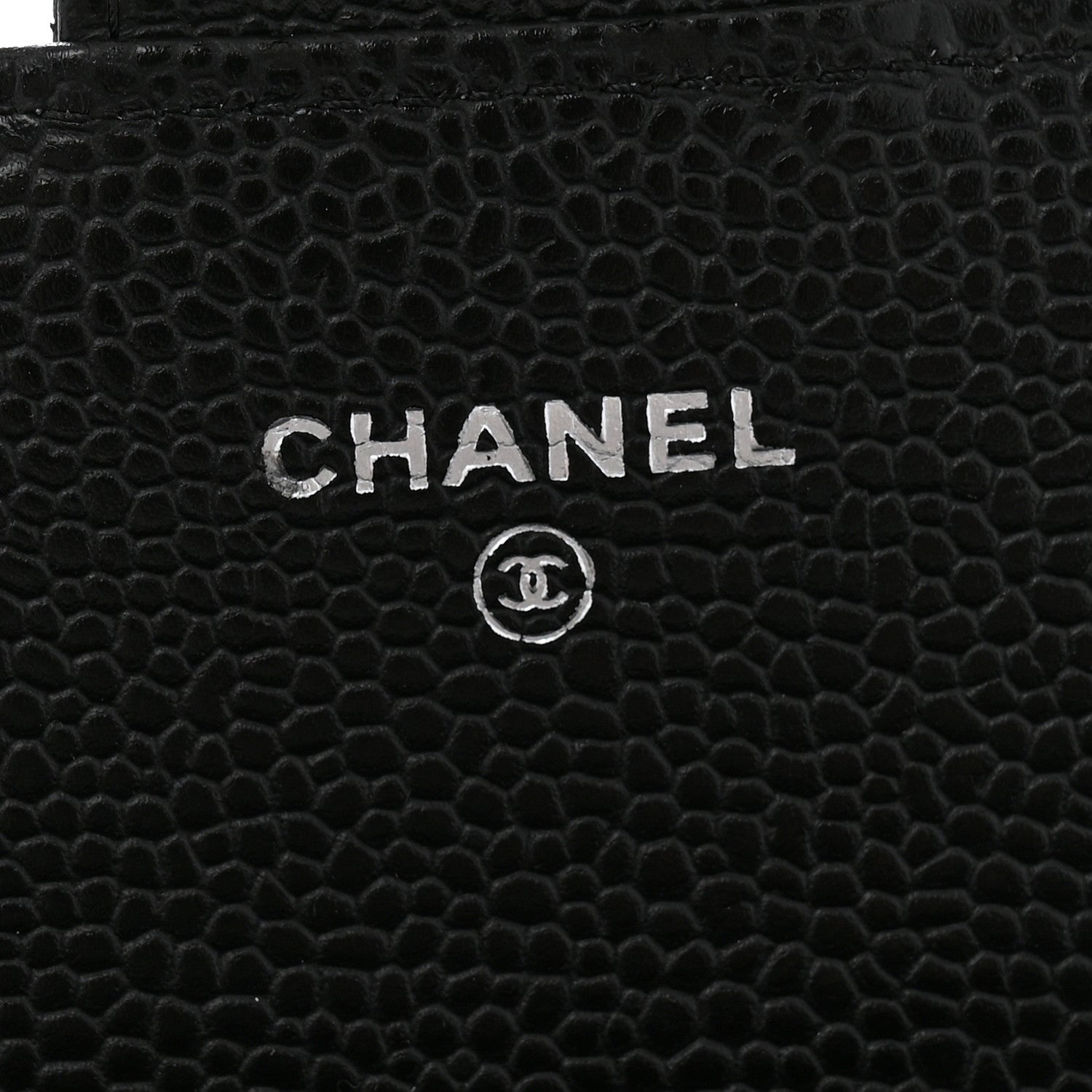Chanel Caviar Quilted Large Gusset Flap Wallet Black 7 of 10