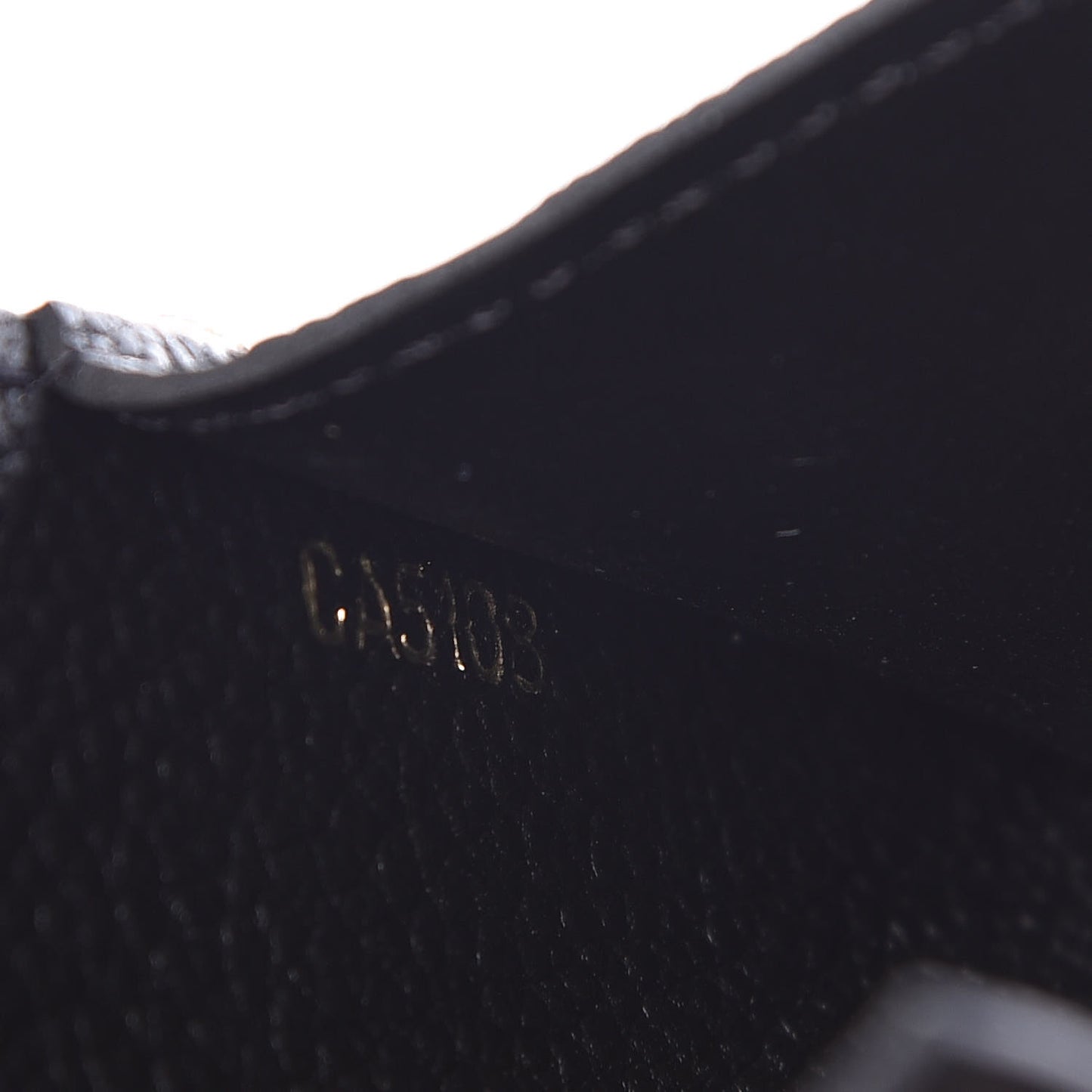 Empreinte Business Card Holder Black