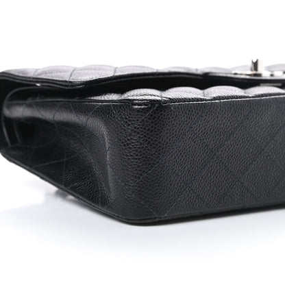 Chanel Caviar Quilted Medium Double Flap Black 9 of 13